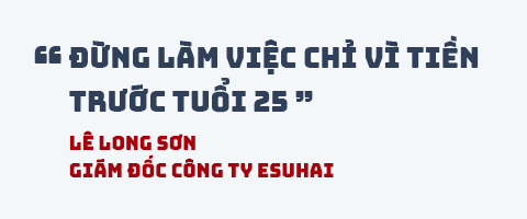 Đừng làm việc chỉ vì tiền trước tuổi 25